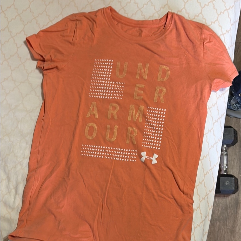 Under Armour Orange Graphic T-Shirt